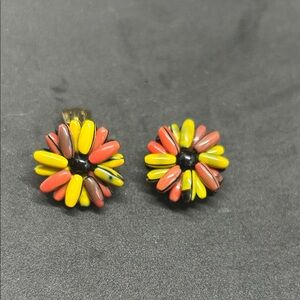 West German Clip Earrings